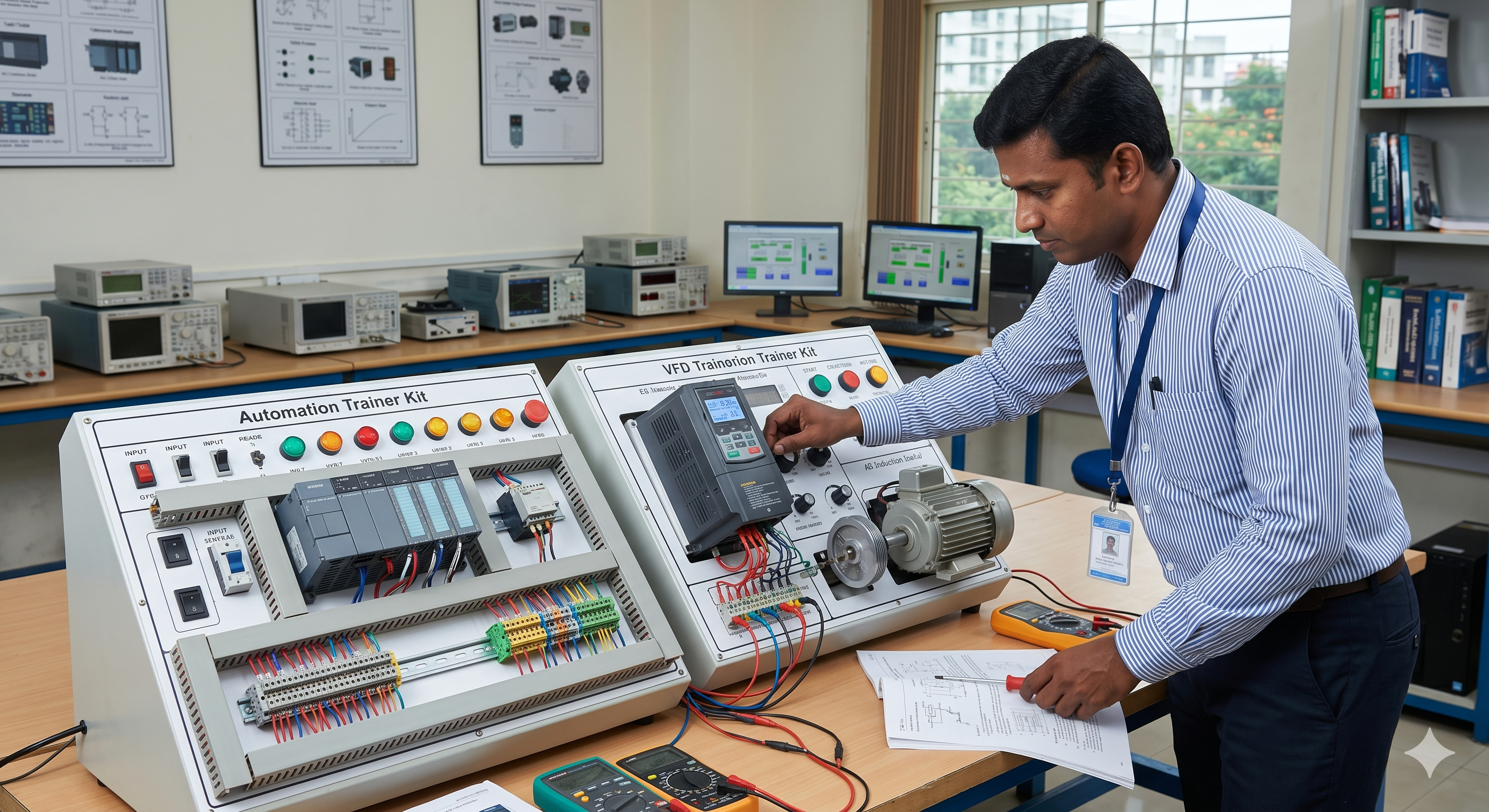Variable Frequency Drive (VFD) Trainer Kits